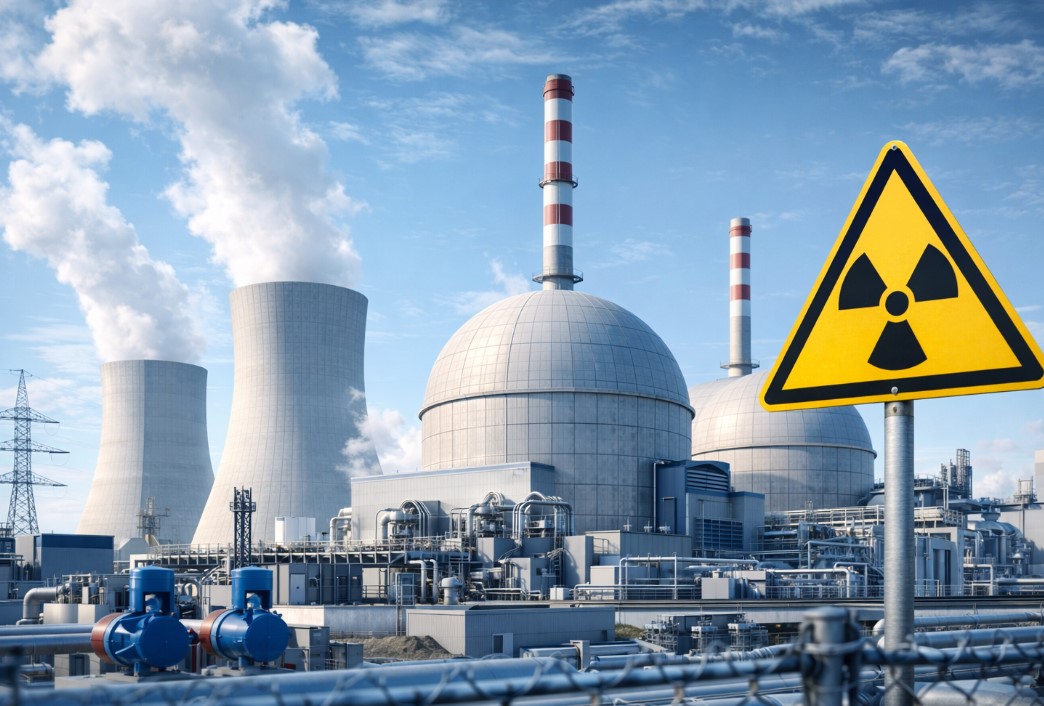 Nuclear power water cooling